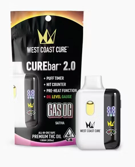 West Coast Cure - WEST COAST CURE: Gas OG 1g AIO (I) Main Image