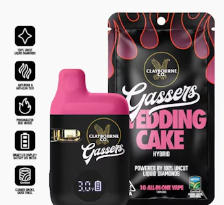 Claybourne Co. - Claybourne Gassers All In One 1g Wedding Cake