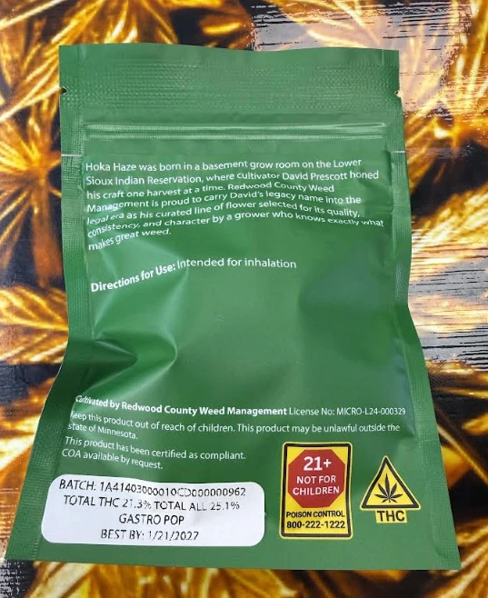 REDWOOD COUNTY WEED MANAGEMENT - RCWM | Gastro Pop | Pre-Packed 3.5g  Main Image