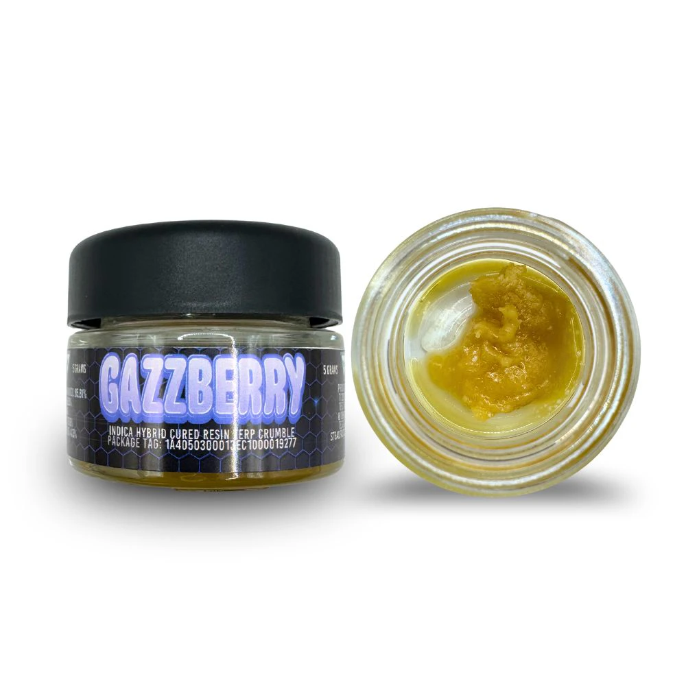 Cannabee Extracts - Gazzberry 5g Cured Resin Terp Badder Baller Jar - CANNABEE EXTRACTS Main Image