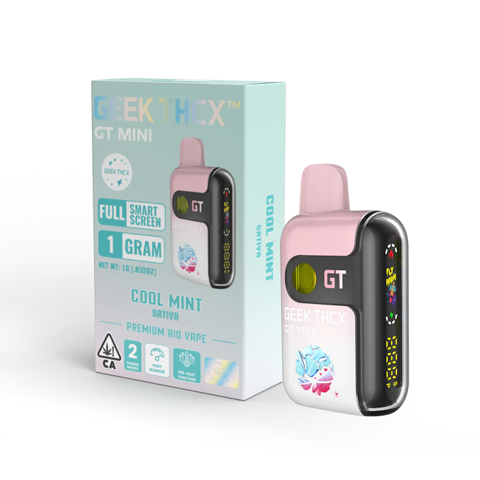 Geek Thcx - Geek THCX | Disposable | GT Mini | Cool Mint | 1g Main Image