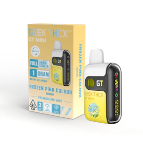 Geek THCX | Disposable | GT Mini | Frozen Pina Colada | 1g