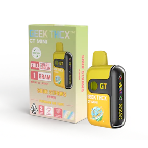 Geek THCX | Disposable | GT Mini | Sour Straws | 1g