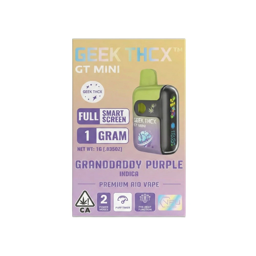 Geek Thcx - AIO - GRAND DADDY PURPLE 1G - GEEK THCX Main Image