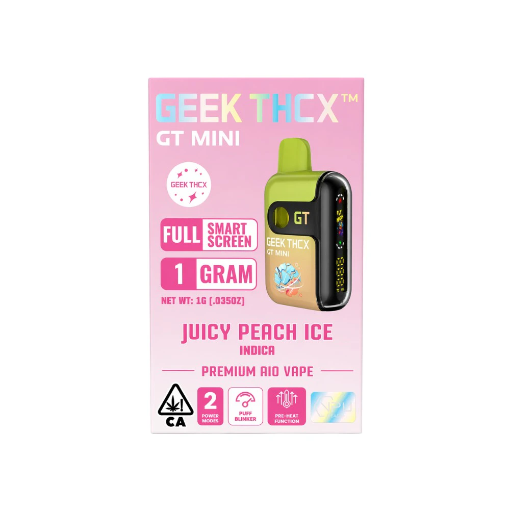 Geek Thcx - AIO - JUICY PEACH 1G - GEEK THCX Main Image