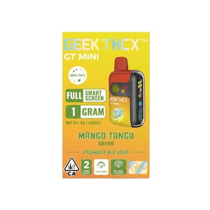 GEEK THCX - MANGO TANGO ALL IN ONE DISPOSABLE BAR 1G - GEEK THCX