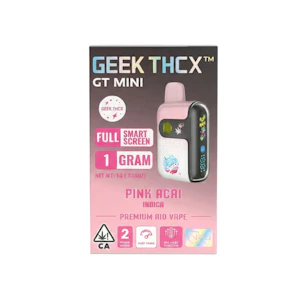 GEEK THCX - AIO - PINK ACAI 1G - GEEK THCX