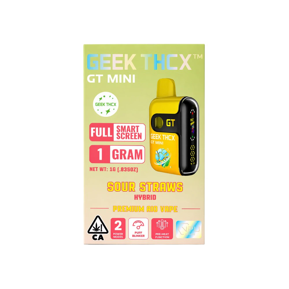 Geek Thcx - Geek THCx - AIO - Sour Straws - 1G Main Image