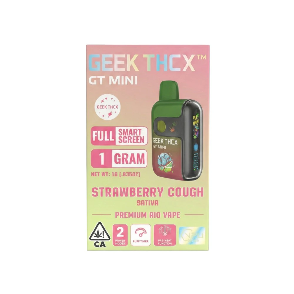 Geek Thcx - AIO - STRAWBERRY COUGH 1G - GEEK THCX Main Image