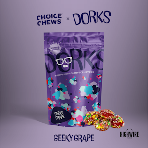 CHOICE - Dorks Geeky Grape 200mg (Indica)