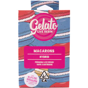 GELATO - Macarons Live Resin Cart 1g - Gelato