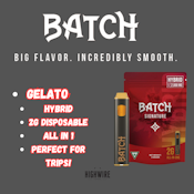 Batch Signature Disposable Gelato 2g