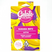 Banana Rntz Live Resin Cart 1g - Gelato