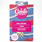 Macarons Live Resin Cart 1g - Gelato