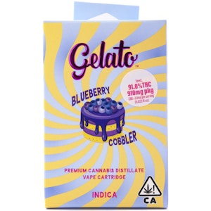 Gelato - Blueberry Cobbler 1g Flavor Cart  - Gelato