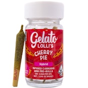 Cherry Pie Lolli's 3g 5 Pack Diamond Infused Pre-Rolls - Gelato