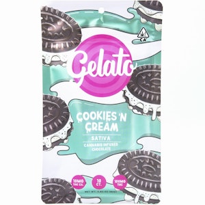 GELATO - Cookies N' Cream Bar 100mg - Gelato