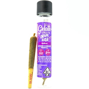 GELATO - Grape Soda Lollis 1.2g Infused Preroll - Gelato