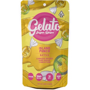 Gelato - Island Punch Sugar Drops 100mg 10 Pack Hard Candy - Gelato