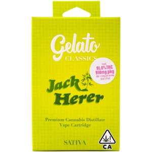 Gelato - Jack Herer 1g Classics Cart - Gelato