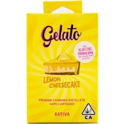 Lemon Cheesecake 1g Distillate Cart - Gelato