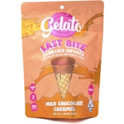 Milk Chocolate Caramel Last Bite 100mg 10 Pack Infused Sugar Cones - Gelato