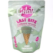 Gelato - Last Bite Mini Sugar Cones - Mint Chocolate 10pk - Hybrid - 100mg