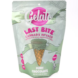 GELATO - Mint Chocolate Last Bite 100mg 10 Pack Infused Sugar Cones - Gelato