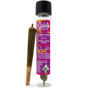 GELATO - Mowie Wowie Lolli's 1.2g Diamond Infused Pre-roll - Gelato