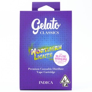 Gelato - Northern Lights 1g Classic Cart - Gelato