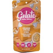 Orange Cream Sugar Drops 100mg 10 Pack Hard Candy - Gelato