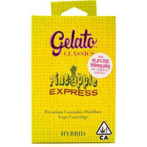 GELATO - Pineapple Express 1g Classic Cart - Gelato