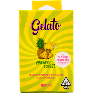 Gelato - Pineapple Sorbet 1g Flavor Cart - Gelato