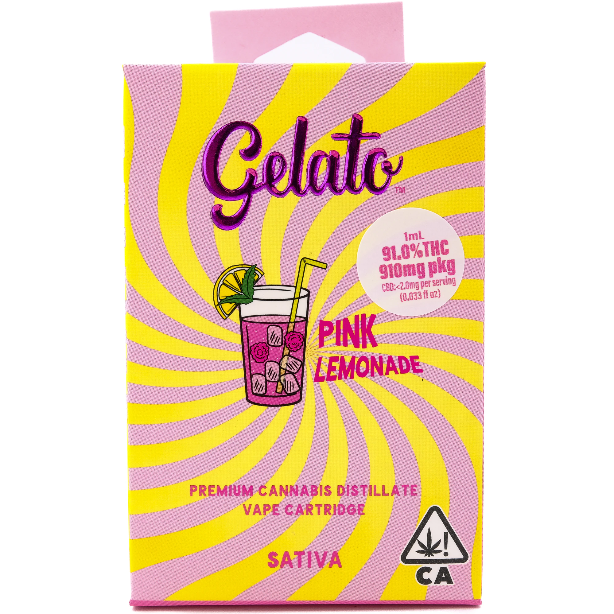 Gelato - [Gelato] Cartridge Flavors- 1g - Pink Lemonade (S) Main Image