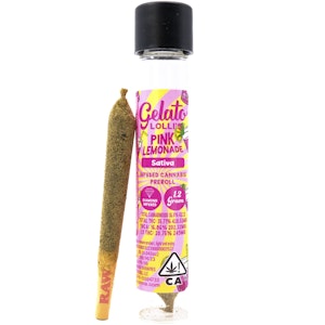 GELATO - Pink Lemonade Lollis 1.2g Infused Pre-Roll - Gelato