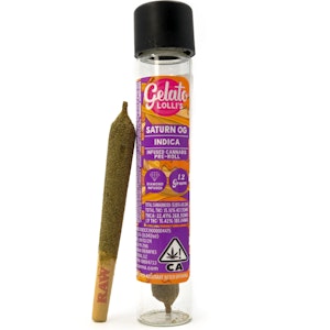 GELATO - Saturn OG Lolli's 1.2g Infused Pre-Roll - Gelato
