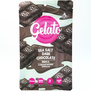 GELATO - Sea Salt Dark Chocolate Bar 100mg - Gelato