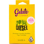 Sour Diesel 1g Classic Cart - Gelato