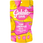 Sour Pink Lemonade 100mg Sativa Gummy - Gelato
