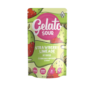 Gelato - Sour Strawberry Limeade - Gummies - Hybrid - 100mg