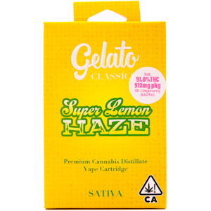 Gelato - Super Lemon Haze 1g Classics Cart - Gelato