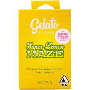 Gelato - Super Lemon Haze 1g Cart - Gelato