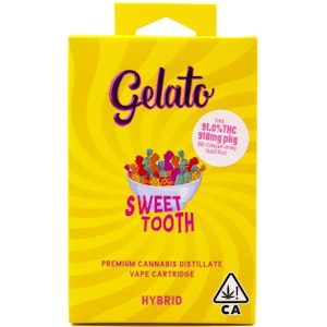 GELATO - Sweet Tooth 1g Cart - Gelato