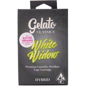 Gelato - White Widow 1g Classics Cart - Gelato