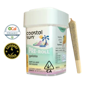 Gelato (H) | .5g 14pk Sun Grown Preroll | Coastal Sun