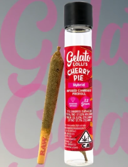 Gelato - Gelato Lolli Infused Preroll 1.2g Cherry Pie Main Image