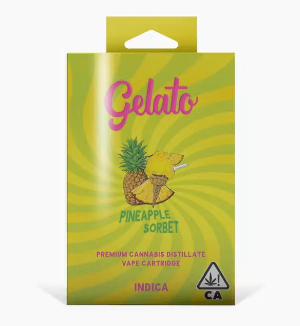 Gelato - Gelato Flavors Cart 1g Pineapple Sorbet Main Image