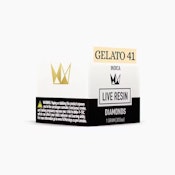 WEST COAST CURE: Gelato 41 Live Resin Diamonds 1g (I)