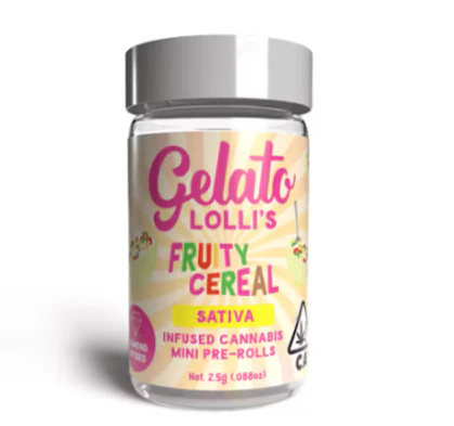 Gelato - Gelato Lolli Infused 5pk Prerolls 3g Fruity Cereal Main Image