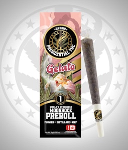 PRESIDENTIAL - Gelato (1g) Moonrock Preroll-H